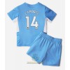 Maglia ufficiale Manchester City Aymeric Laporte 14 Casa 2021-22 per Bambino